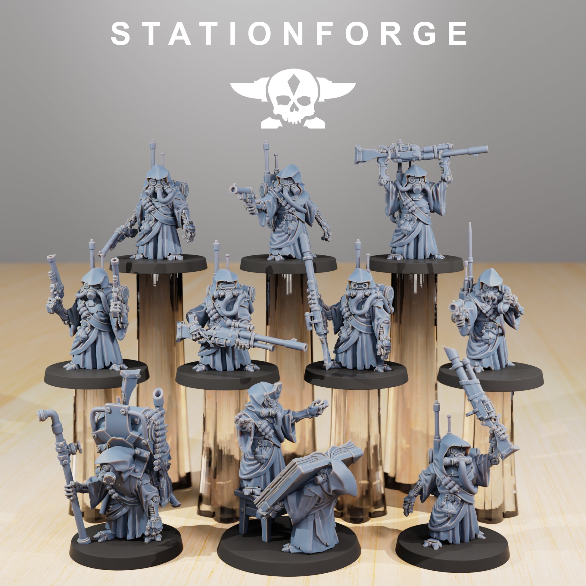 Produktfoto 28mm Tabletop Minis Stationforge: Junkards