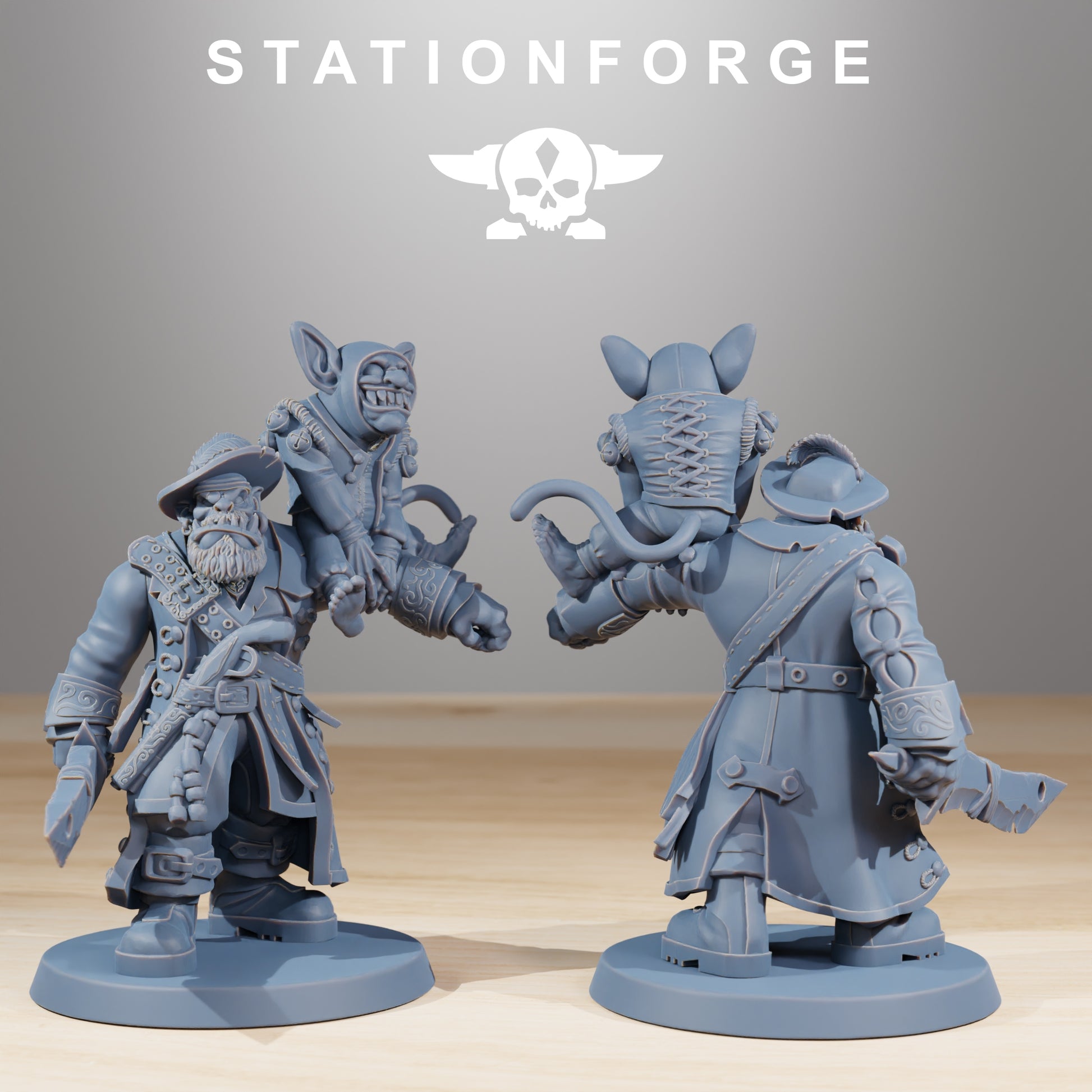 Foto del producto Minis de mesa de 28 mm Stationforge: Piratas Gobs