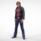 Produktfoto Diorama und Modellbau Miniatur Figur: Mann in Lederjacke