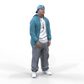 Produktfoto Diorama und Modellbau Miniatur Figur: Homie | Gangster | Hip Hopper 2
