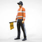 Foto del producto Diorama y modelismo figura en miniatura: Set de vigilantes, 6 figuras