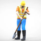 Foto del producto Diorama y modelismo figura en miniatura: Set de trabajadores, 8 figuras