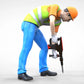 Foto del producto Diorama y modelismo figura en miniatura: Set de trabajadores, 8 figuras