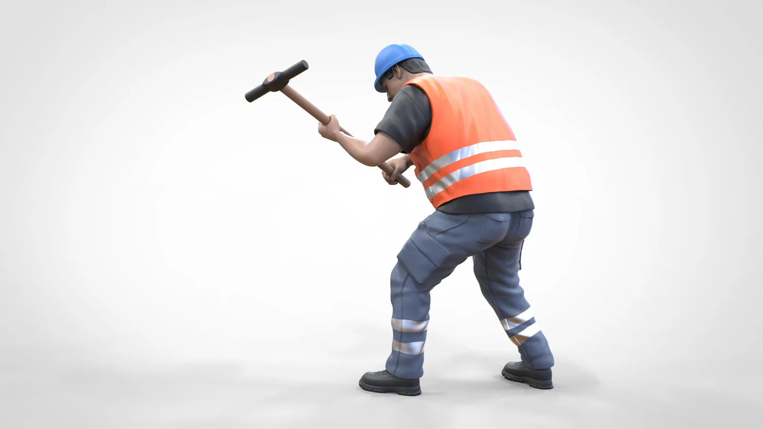 Foto del producto Diorama y modelismo figura en miniatura: Set de trabajadores, 8 figuras