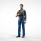 Foto del producto Diorama y modelismo figura en miniatura: Set de reportero, 6 figuras
