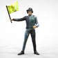 Foto del producto Diorama y modelismo figura en miniatura: Set de vigilantes 2, 6 figuras