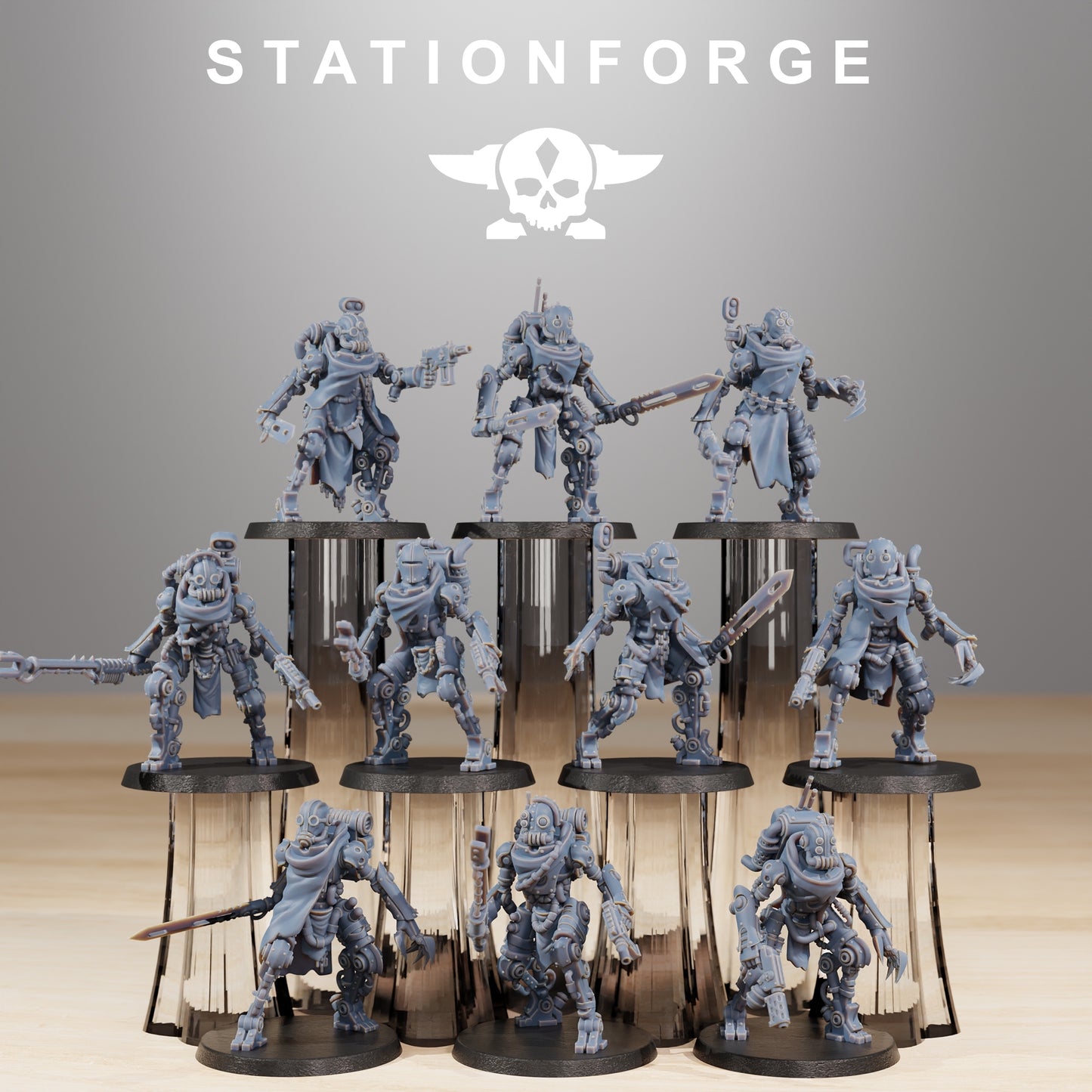 Foto del producto Minis de mesa de 28 mm Stationforge: Junkbots