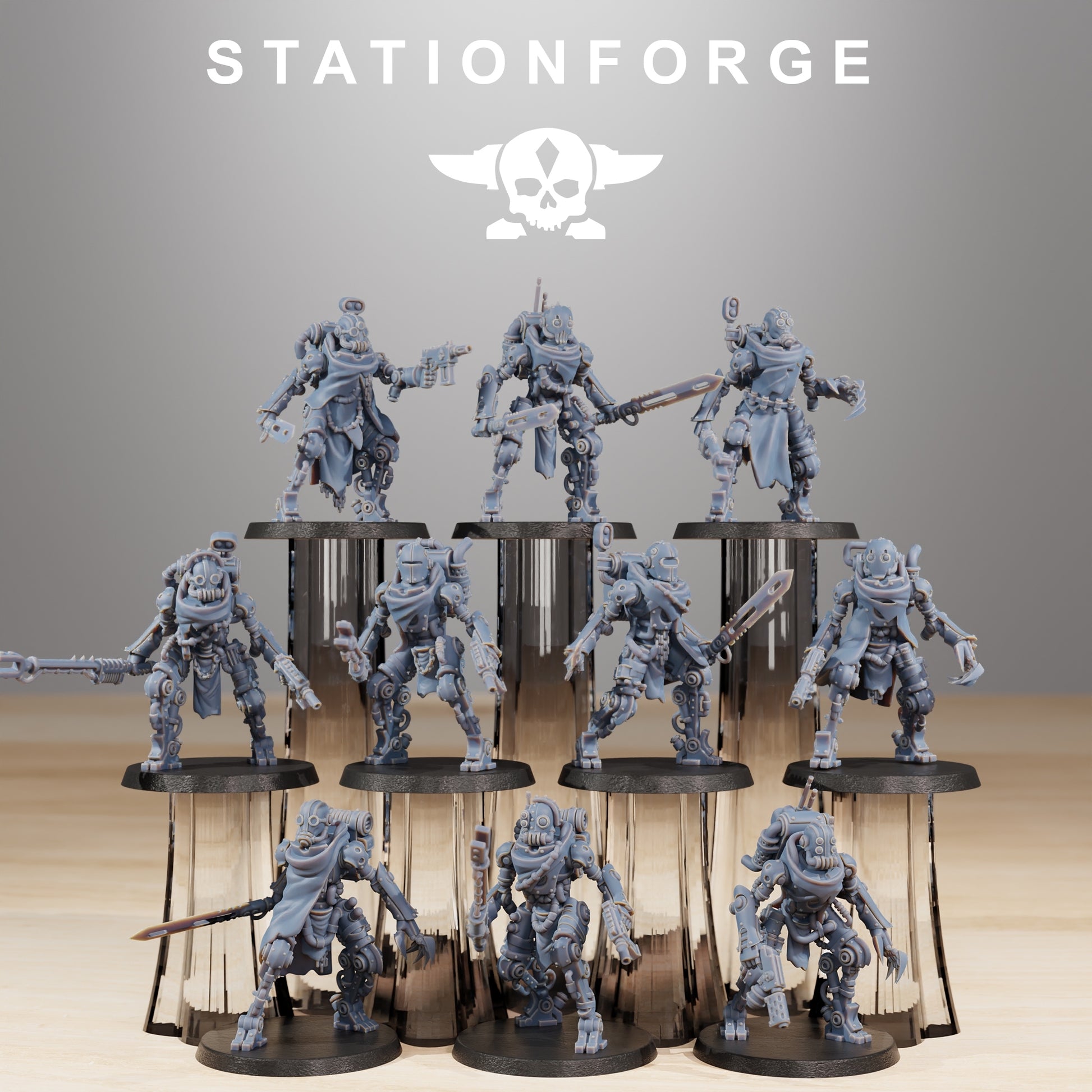 Foto del producto Minis de mesa de 28 mm Stationforge: Junkbots