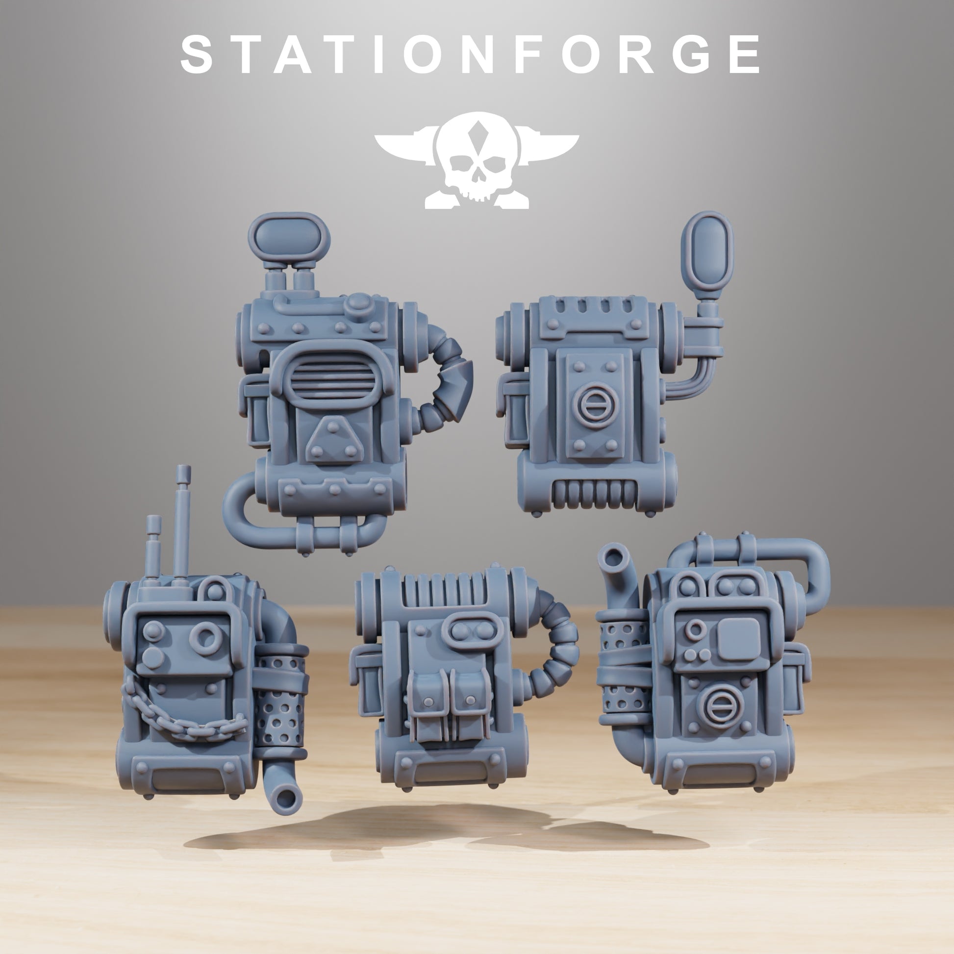 Foto del producto Minis de mesa de 28 mm Stationforge: Junkbots