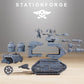 Foto del producto Minis de mesa de 28 mm Stationforge: Tanque de llamas