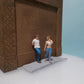 Foto del producto Diorama y modelismo figura en miniatura: Set de espectadores, 60 figuras 1:87 - H0 / 1:72 - 25mm