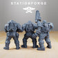 Foto del producto Minis de 28 mm para tabletop Stationforge: Guerrillas de la Guardia Nacional