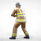 Foto del producto Diorama y modelo de figura en miniatura: Bombero 1