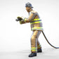 Foto del producto Diorama y modelo de figura en miniatura: Bombero 1
