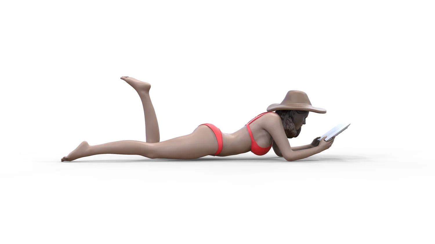 Foto del producto Diorama y modelismo miniatura figura: Mujer en la playa 2