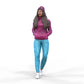 Foto del producto Diorama y modelismo miniatura figura: Mujer con sudadera | Hip Hopper