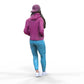 Foto del producto Diorama y modelismo miniatura figura: Mujer con sudadera | Hip Hopper