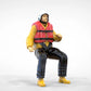 Foto del producto Diorama y modelo de figura en miniatura: Set de rescatistas, 8 figuras