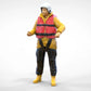 Foto del producto Diorama y modelo de figura en miniatura: Set de rescatistas, 8 figuras